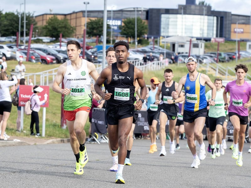 Hundreds of runners took part in the event on Sunday May 31, which started and ended at Sixfields Stadium.