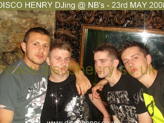 Nostalgic pictures from a Friday night out at NB's