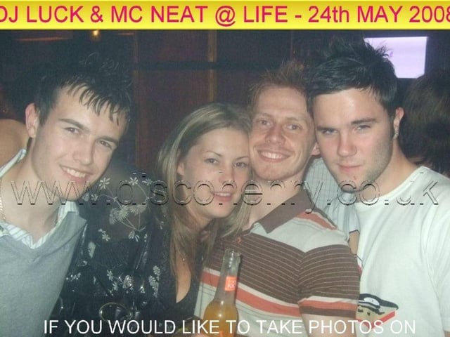 Nostalgic pictures from a DJ Luck gig in Northampton