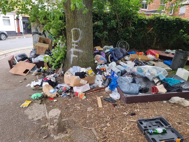 Here's how the areas surrounding Wellingborough Road and Kettering Road were looking on Wednesday (May 6)