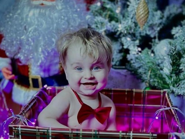 10-month-old Dominik.