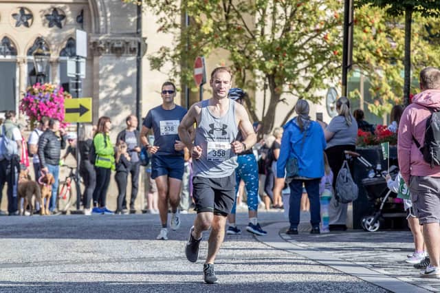 Hundreds of runners took part in the half marathon on Sunday September 15, 2024.