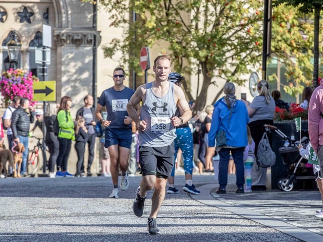 Hundreds of runners took part in the half marathon on Sunday September 15, 2024.