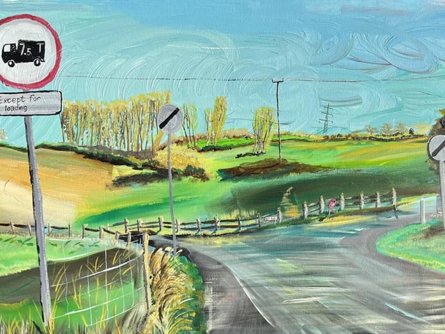 Towards Foxhill Rd