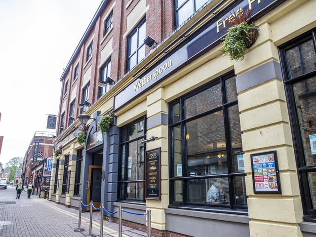 According to the Wetherspoons website, pubs that have TVs will be showing the match. The Northampton branch of the national chain has TVs. The pubs opens at 8am and will be serving breakfast.