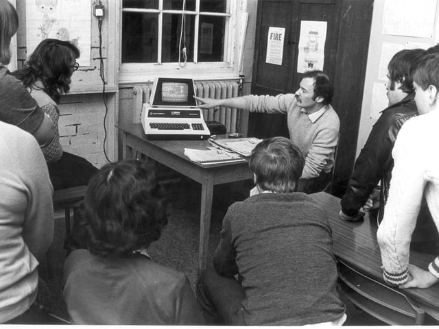 Computer course held at Towcester 1981