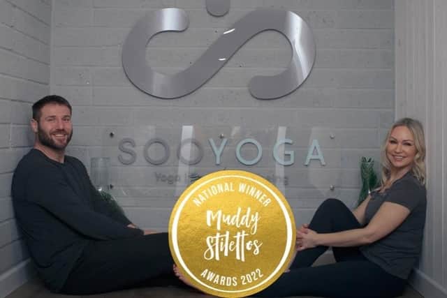 Soo Yoga, in Sol Central, took home the top spot in the ‘Best Yoga and Pilates’ category at the Muddy Stilettos Awards 2022.