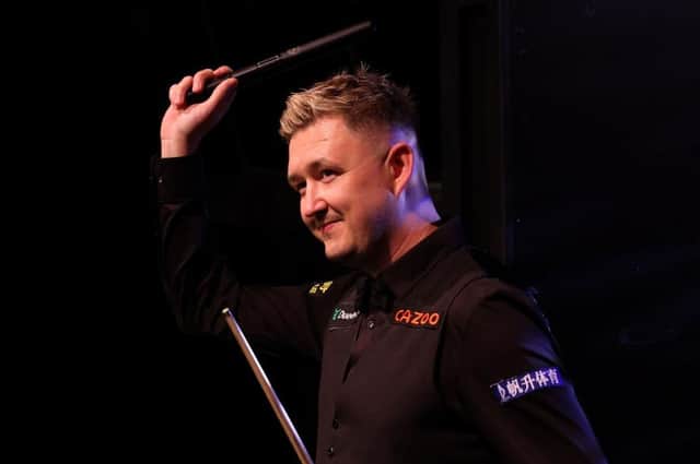 Kyren Wilson eased into the last eight of the Cazoo World Snooker Championship in Sheffield with a 13-6 win over Joe O'Connor (Photo by George Wood/Getty Images)