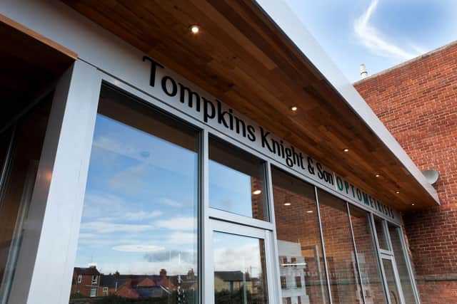 The Tompkins, Knight & Son Optometrists team are backing the campaign as part of World Menopause Day