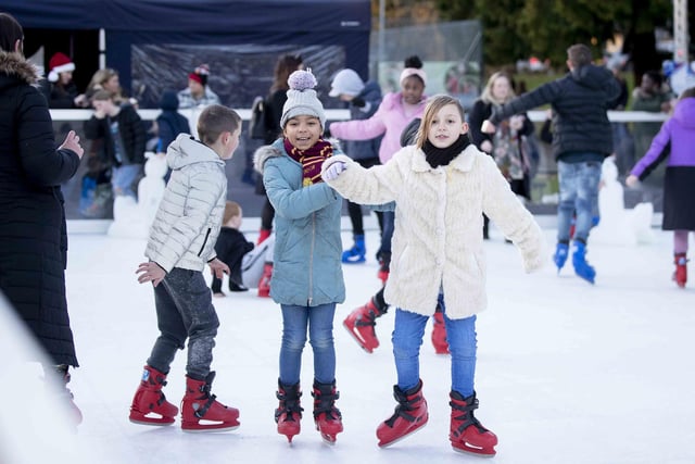 The festive event took place in Becket's Park on Saturday November 25 and saw plenty of family activities like ice skating, silent discos, live entertainment and more.