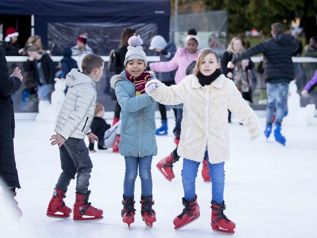The festive event took place in Becket's Park on Saturday November 25 and saw plenty of family activities like ice skating, silent discos, live entertainment and more.
