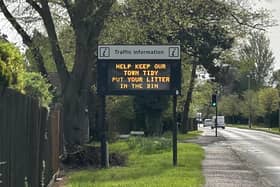 As part of WNC's ongoing anti-littering campaign, they will utilise 25 road signs to promote important messages until the end of May.