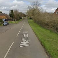 Cyclist injured after collision with car in Northamptonshire village