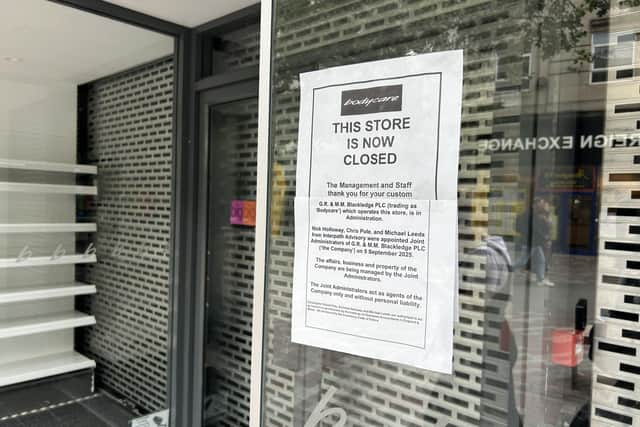 Bodycare's remaining 56 stores, including in Newcastle, are to close this week.