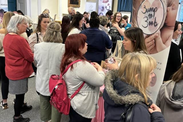 Crowds at a previous Maternity Roadshow at NGH.