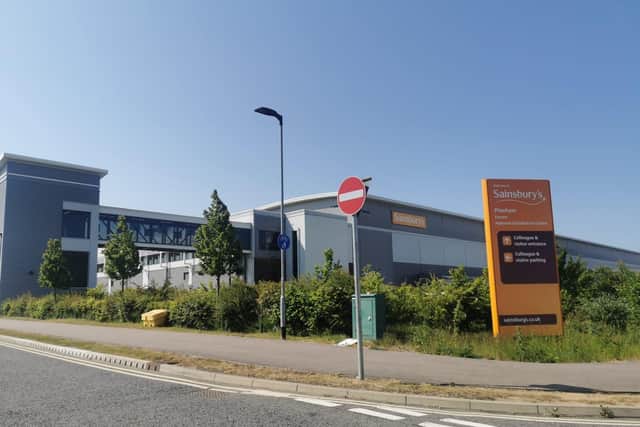 Sainsbury's workers at a Northampton warehouse have received a letter of warning.