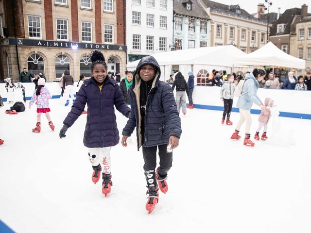 Families enjoyed ice skating, curling and more on Saturday January 18, 2025.