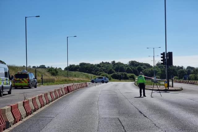 The collision happened on the A4500, Weedon Road.