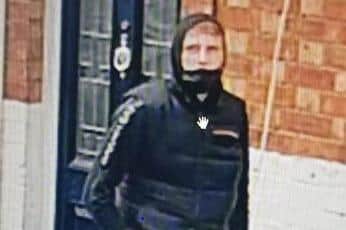 Police want to talk to this man about criminal damage in Northampton