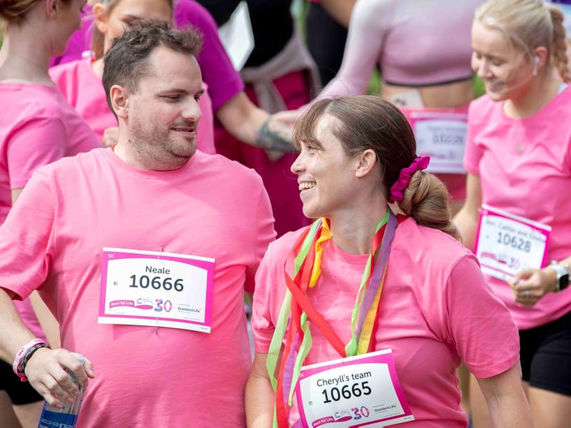 The 3k, 5k and 10k events took place in Abington Park on Sunday July 30, 2023.