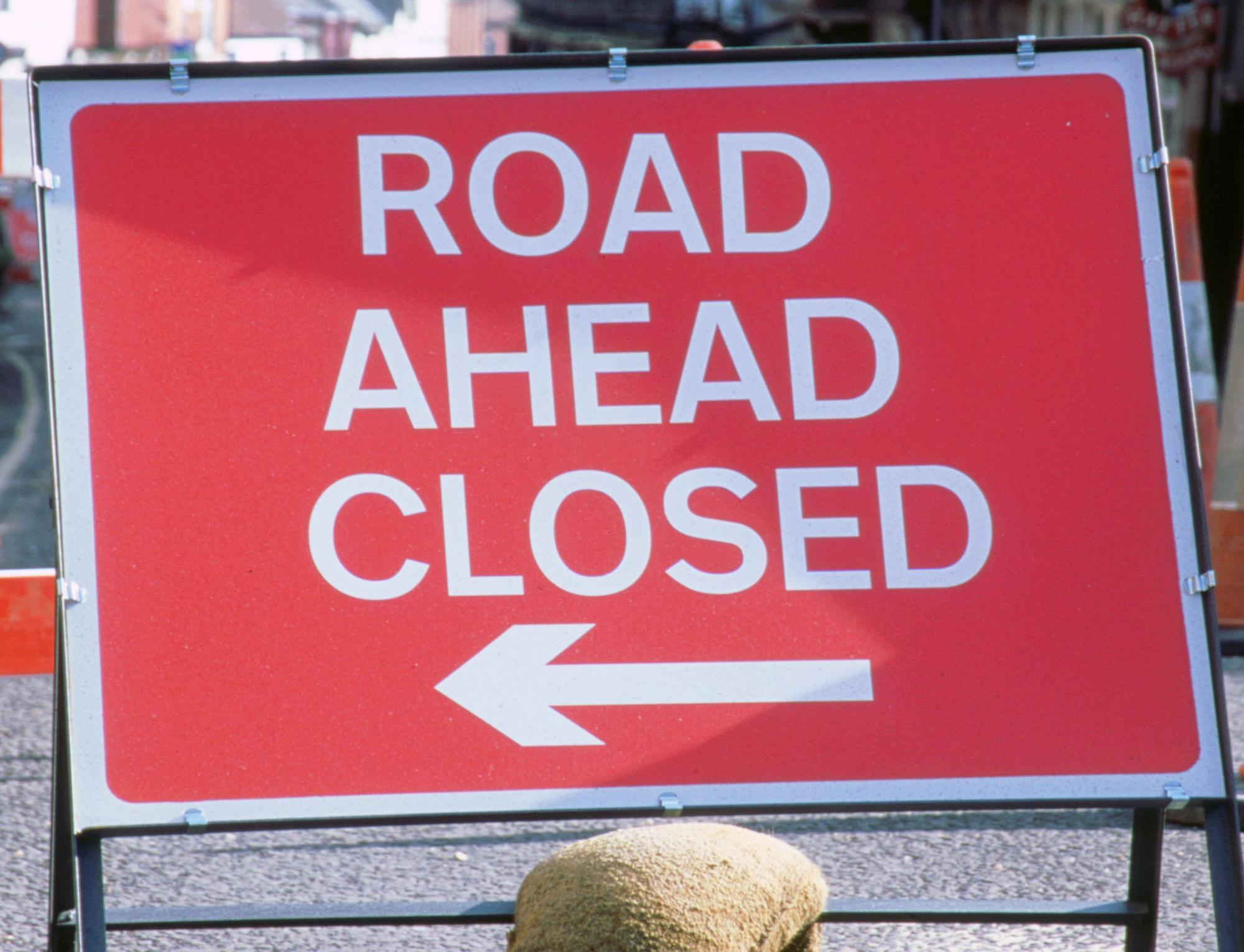 A45 exit slip road in Northampton to close overnight for two nights