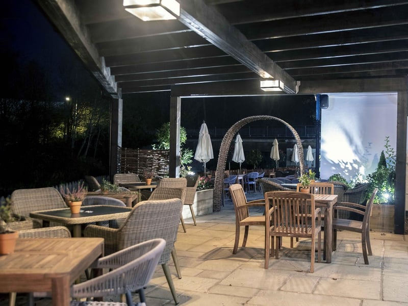 The pub underwent a huge refurbishment at the end of 2023, and with that came a revamped garden, part of which overlooks the River Nene.