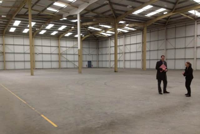 Back in January 2013, when the owners secured the massive empty unit in Carousel Way.