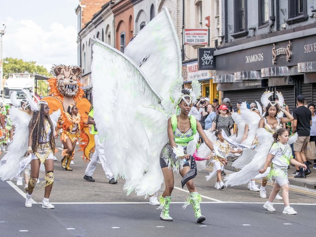 An explosion of joyous colour took over Northampton during the carnival on Saturday June 14.