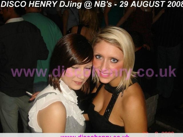 Nostalgic pictures from a night out in town