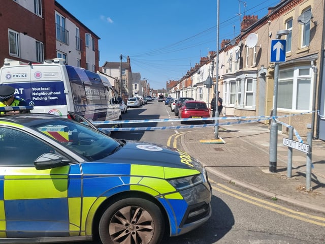 Adnitt Road, from Stimpson Avenue to Whitworth Road and Bostock Avenue, remains taped off while police investigate.