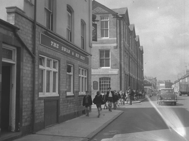 Premises in Clare Street, The Mounts, Northampton, June 8, 1967.