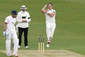 Harry Conway claimed four wickets for Northamptonshire