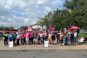 Hundreds of postal workers in Northampton, and across the country, are striking today over pay rates – and will do so again on Wednesday (August 31), and September 8 and 9.