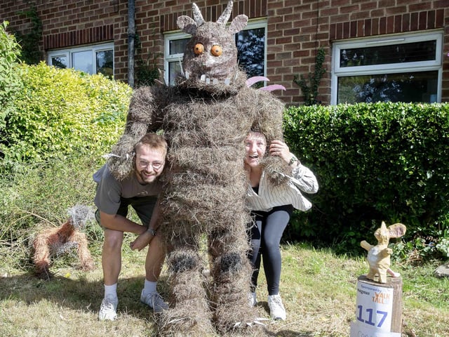 The festival took place from Friday September 13 to Sunday September 15, and villagers certainly got creative!