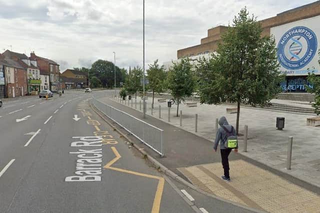 The incident happened in Barrack Road.