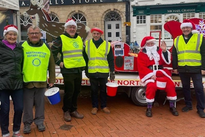 The infamous Rotary Santa's sleigh will also on site in Becket's Park for the whole day.