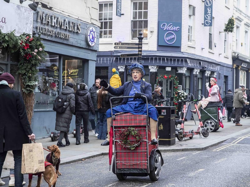 St Giles’ Street was closed to traffic to allow shoppers to walk freely down the road, which created a welcoming, community feel.