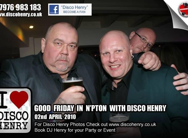 Nostalgic pictures from a Good Friday night out in town