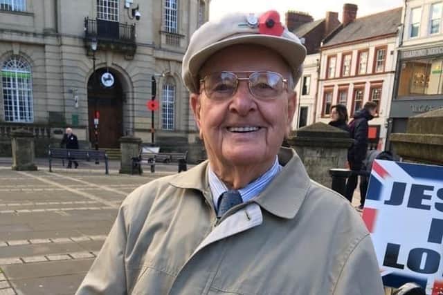Jack Waterfield celebrated his 102nd birthday on Wednesday (May 17).