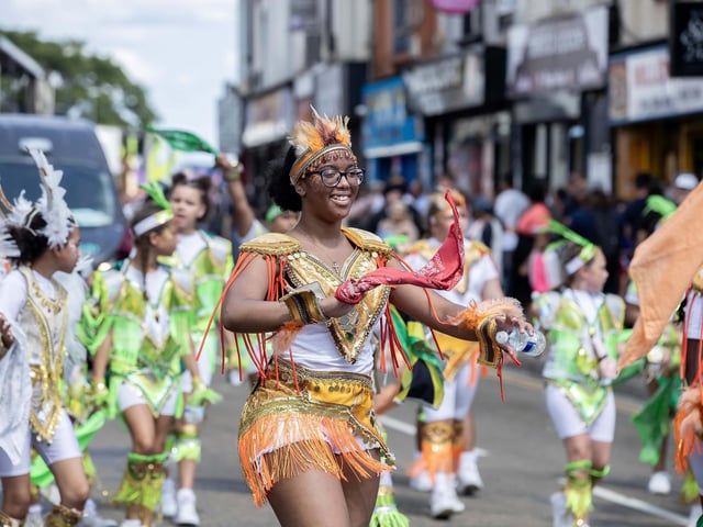 An explosion of joyous colour took over Northampton during the carnival on Saturday June 14.