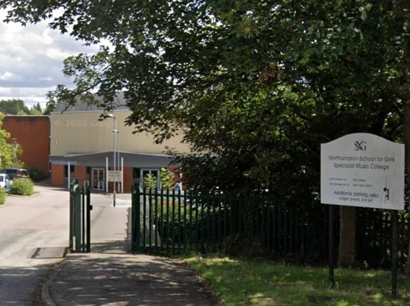 Northampton School for Girls on Spinney Hill Road was rated "Outstanding" by Ofsted in January 2022