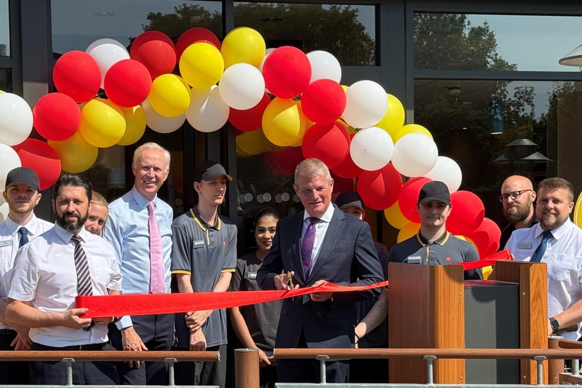 Daventry McDonald’s re-opens after getting makeover