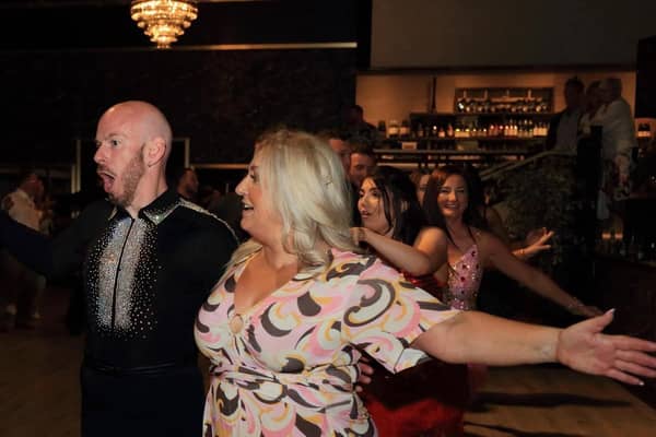 Beauty Withinn salon owner, Natalie Faulkner (right) is dancing for her mum and nan who were both sadly lost to cancer. Photo by Martin Farmer.