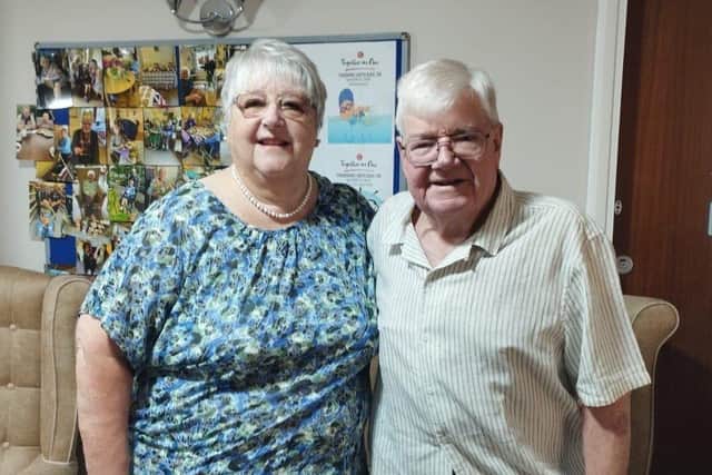 Pytchley Court resident Ron Knight celebrated 50th years of marriage with his wife Jayne on July 13