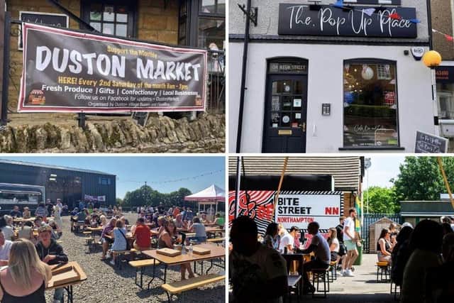 Duston Market, The Pop Up Place, The Big Local and Bite Street each have exciting events planned for October.