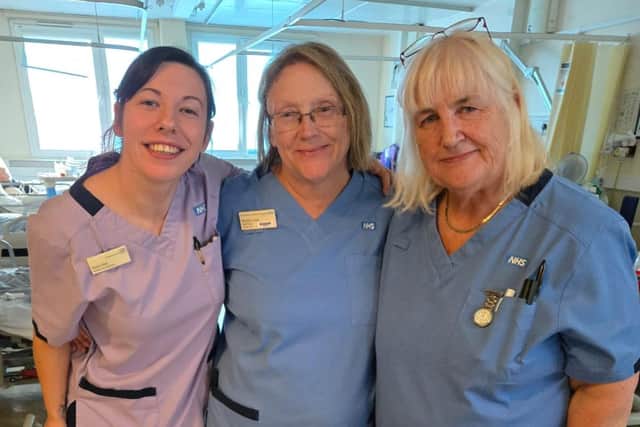 Mandy proudly received her celebration of service award last month, and she was one of just two staff members recognised for 50 years or more.