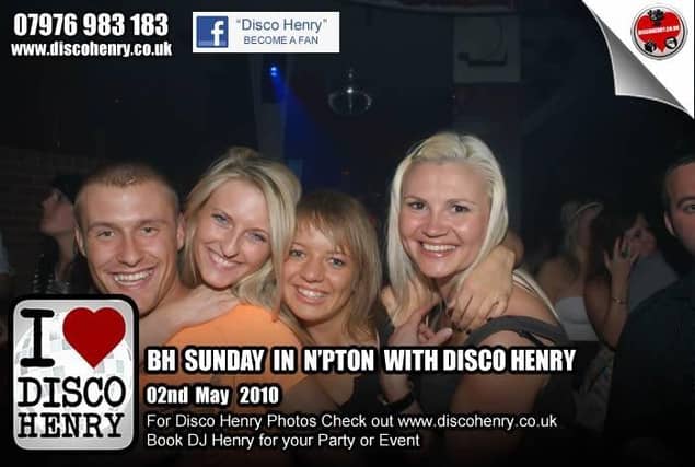 Nostalgic pictures from a night out on the town 15 years ago