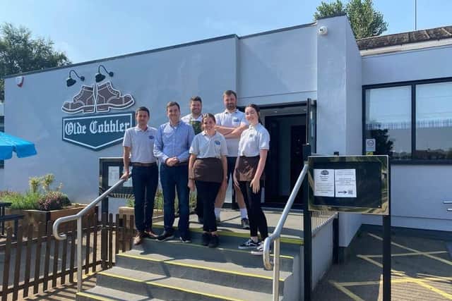 Team at Olde Cobbler, Acre Lane, Kingsthorpe,Northampton