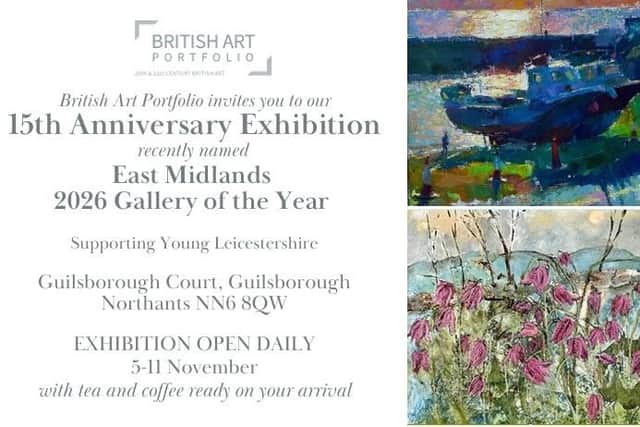 British Art Portfolio, based at Guilsborough Court, will host its anniversary exhibition from November 5 to 11