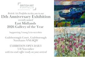British Art Portfolio, based at Guilsborough Court, will host its anniversary exhibition from November 5 to 11